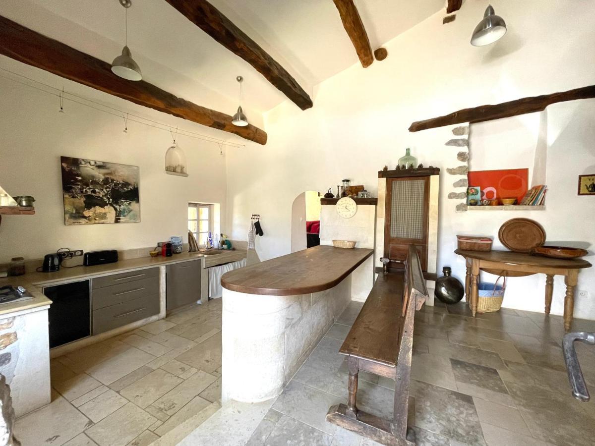 Maison en pleine garrigue sauvage Montbrun-les-Bains Extérieur photo